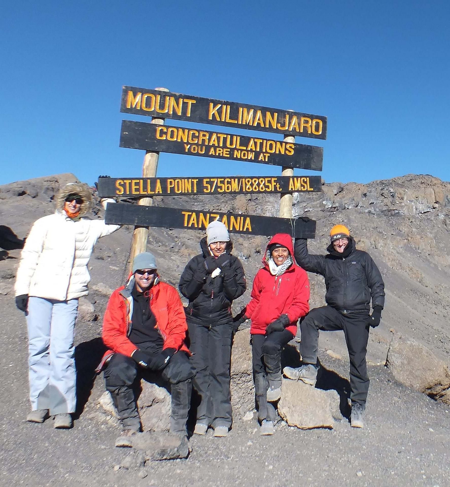 Rajani Bhakta summits Mount Kilimanjaro